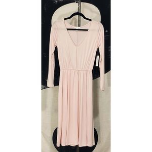 Abound SMALL Light Pink Midi Dress